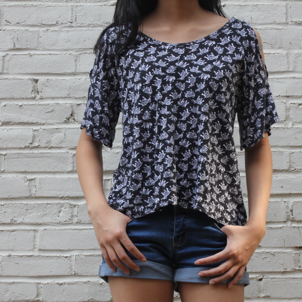 Abercrombie and Fitch Elephant Slit Shirt